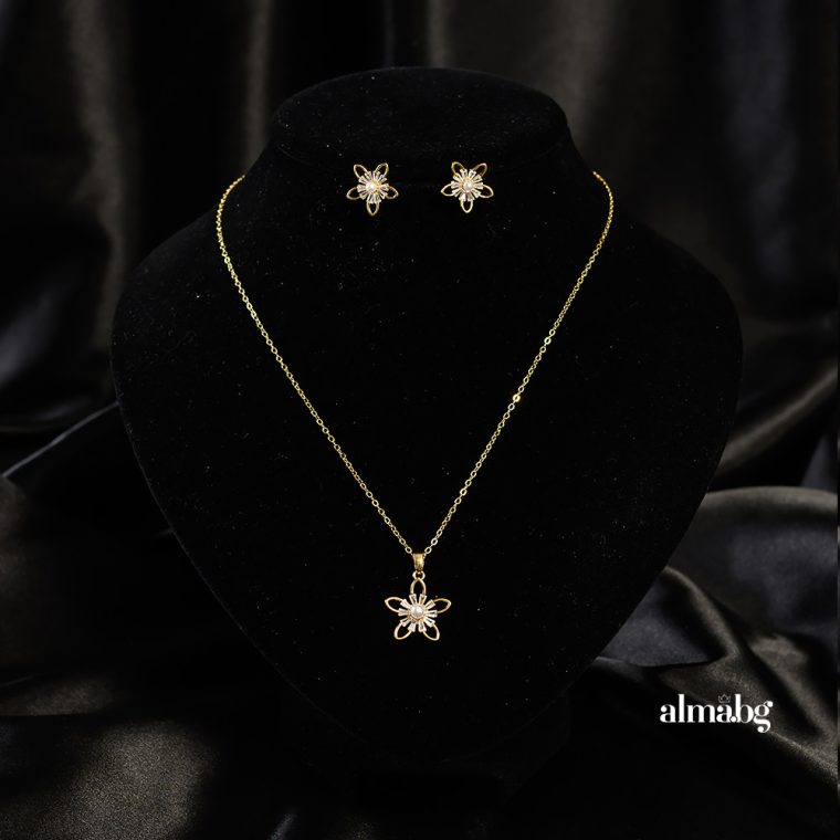Delicate jewelry set