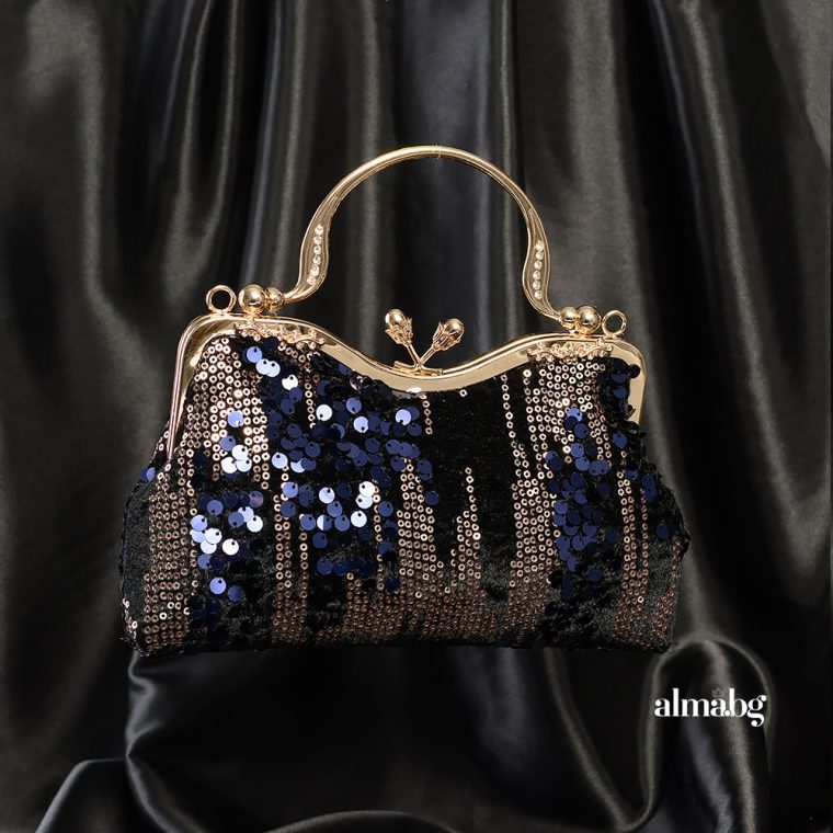 Дамска чанта с пайети