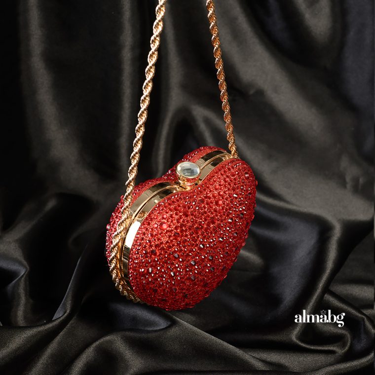 Alternative view of Дамска чантичка червено сърце